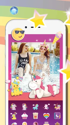 Unicorn Photo Editor Screenshot 2