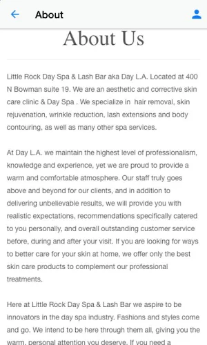 Little Rock Day Spa Screenshot 3