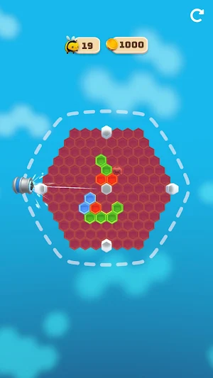 Buzzing Blast Shooter Screenshot 0