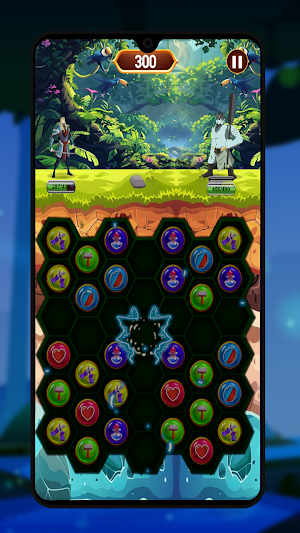 Ancient Hero Matching Game Screenshot 2