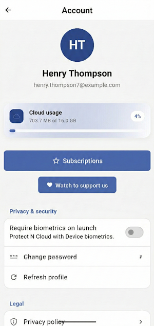 N Cloud Screenshot 2