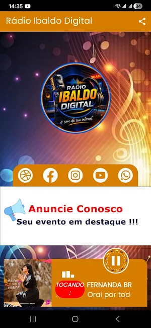 Rádio Ibaldo Digital Screenshot 0