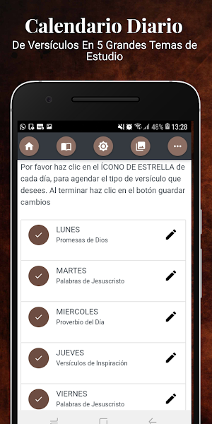 CYY: Biblia RVR Devocional y Versículo Diario Screenshot 2