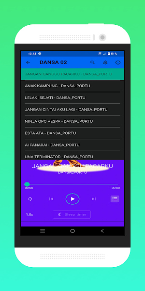Rindu Tapi Malu Dansa Portu Screenshot 2
