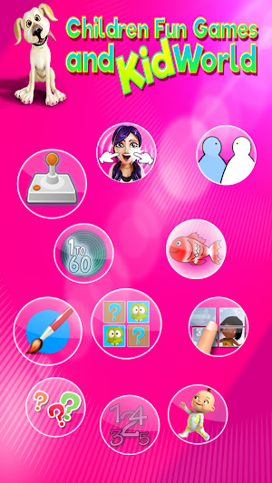 Children Fun Games & Kid World Screenshot 0