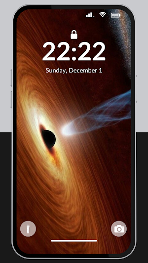 Dark Black Hole Wallpaper 4K Screenshot 3