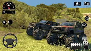 Offroad Monster Car Stunt Driving Simulator Screenshot 3