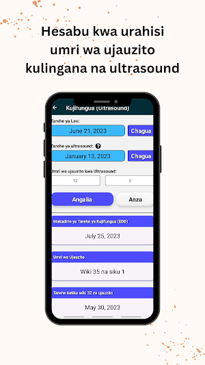 Uzazi Salama Screenshot 2