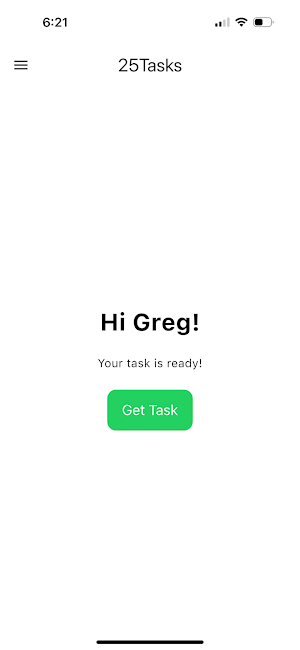 25Tasks Screenshot 1