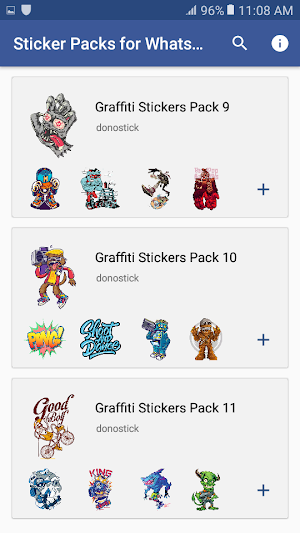 Graffiti Stickers for WhatsApp - WAStickerApps Screenshot 3
