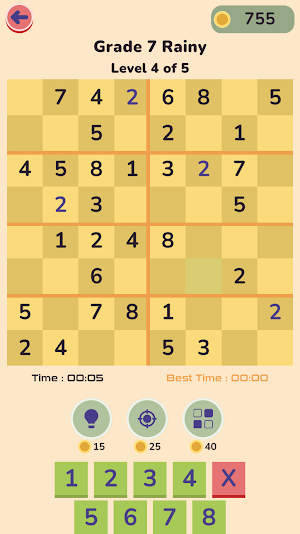 Sudoku Bloom - Relaxing Puzzle Screenshot 1
