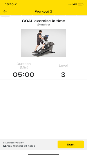 Sense Trening Screenshot 2