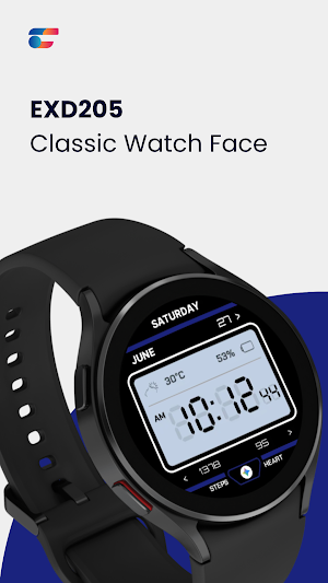 EXD205: Classic Watch Face Screenshot 0