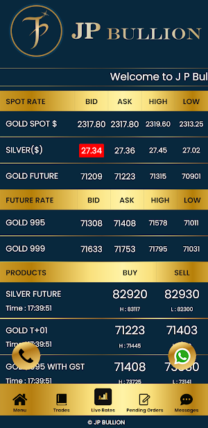 JP Bullion Screenshot 0