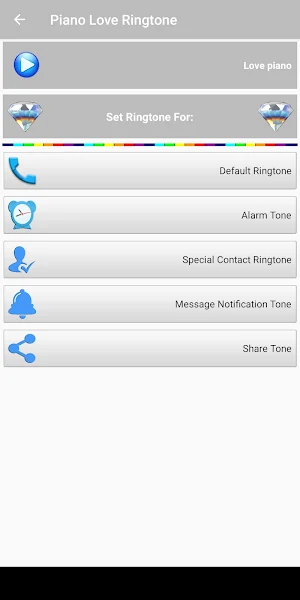 Piano Love Ringtone Screenshot 2