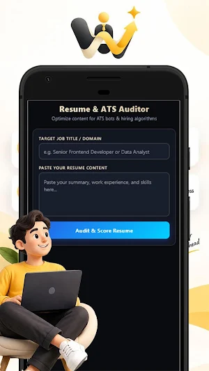 Wonderin: Ai Job Seeker Helper Screenshot 1