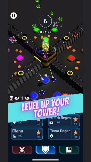 Idle Space Tower Defense! Screenshot 2