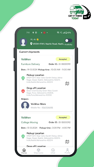 GetItThereToday Partner Screenshot 0