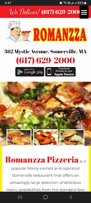 Romanzza Pizzeria Screenshot 1