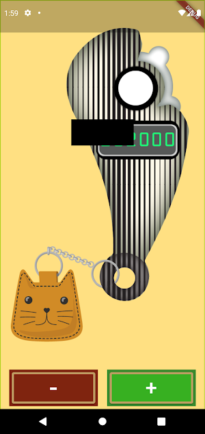 ᓚᘏᗢ Digital Tasbeeh Counter Screenshot 2