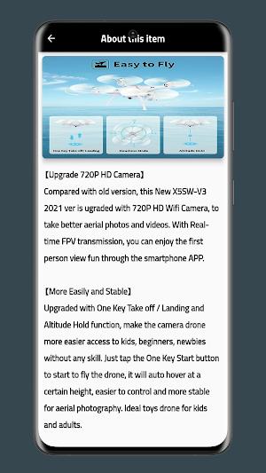 SYMA X5SW FPV Drone Guide Screenshot 2