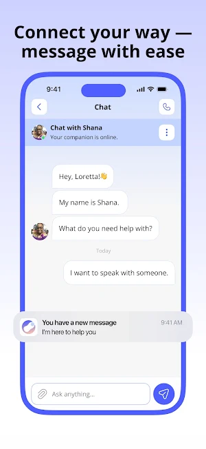 NewCircle: Talk & Support Screenshot 1