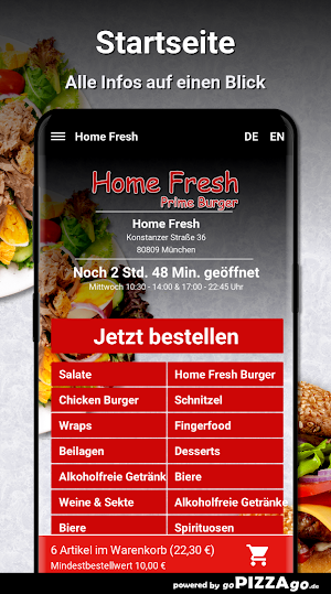 Home Fresh München Screenshot 1