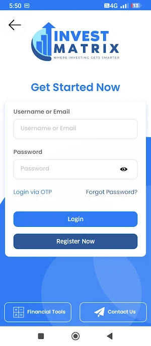 Invest Matrix Screenshot 1