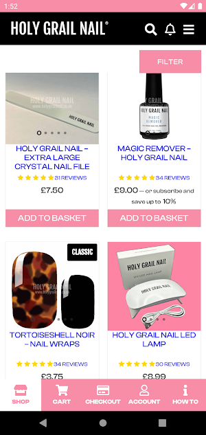 Holy Grail Nail Screenshot 1