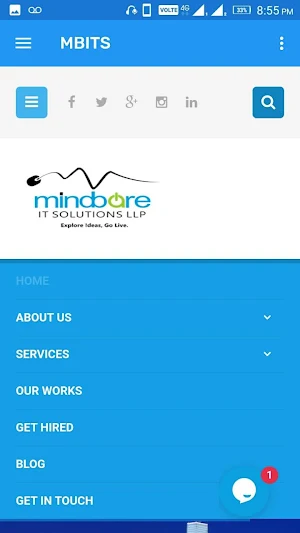Mindbare IT Solutions LLP | Website Development Screenshot 1