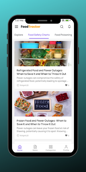 Food Safety Tracker Screenshot 2