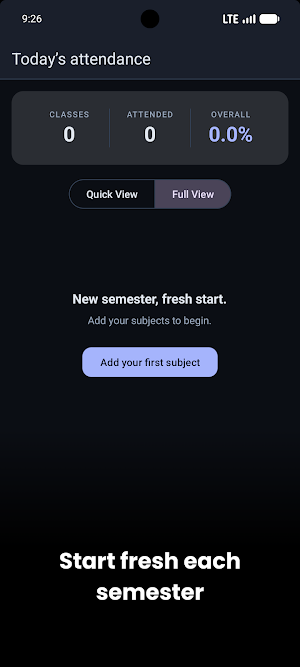 Roll Call - Attendance Tracker Screenshot 0