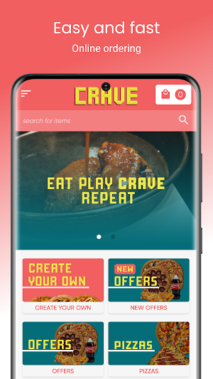 Crave Pizza Screenshot 0