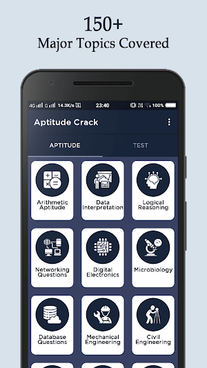 Aptitude Crack - Test, Placement Prep & Tricks Screenshot 0