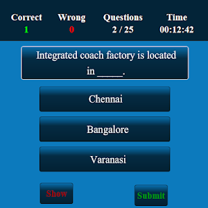 Indian Railway MCQ Screenshot 2