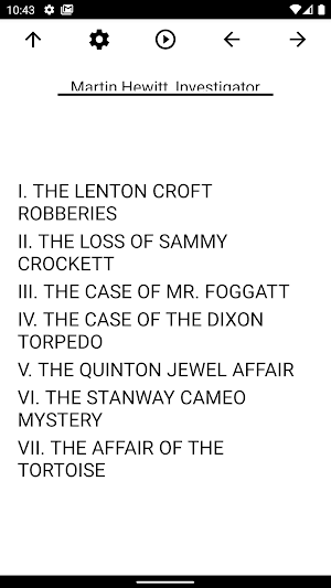Book, Martin Hewitt, Investiga Screenshot 0