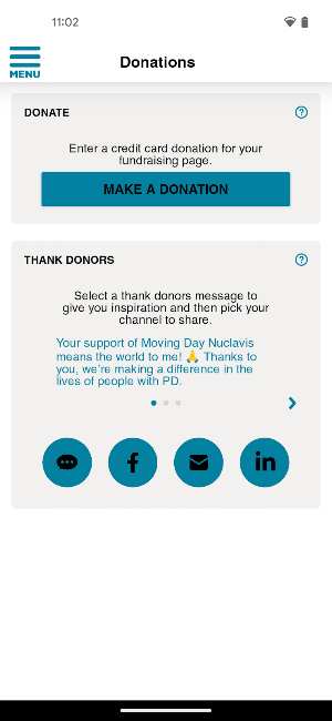 Fundraise for Parkinson’s Screenshot 3