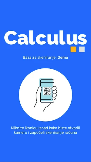 Calculus QR Scanner Screenshot 1