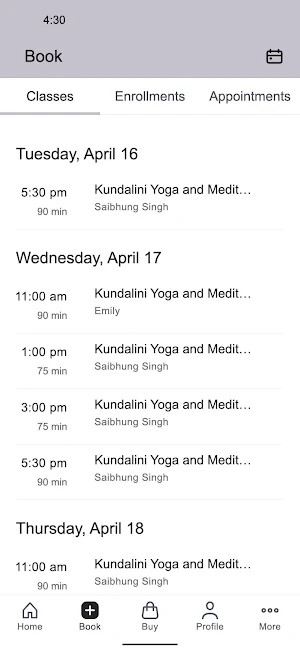 Kundalini Oahu Screenshot 1