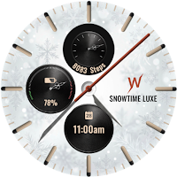 Snowtime Luxe Watch Face