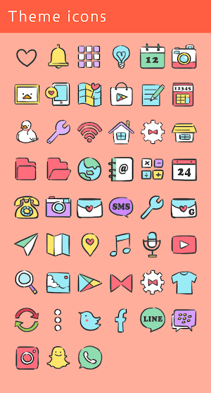 Little Ducklings Theme +HOME Screenshot 3