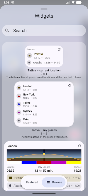Tattvas – your tattva clock Screenshot 2