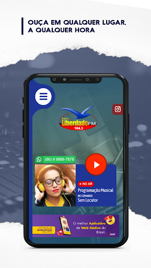 Rádio Liberdade de Piripiri Screenshot 0
