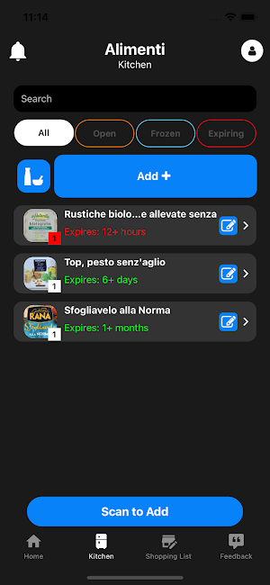 FoodyBank Screenshot 1