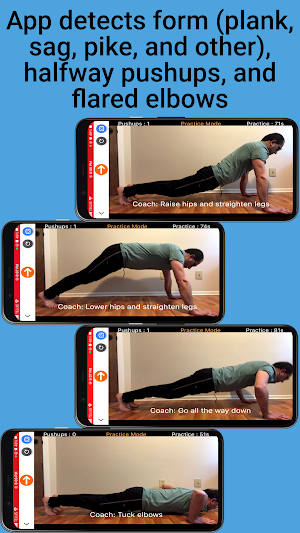 Top Pushup: AI Push Up Counter Screenshot 1