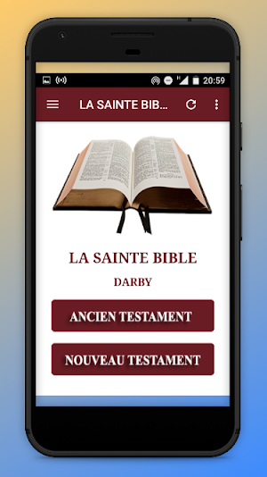 La Sainte Bible DARBY Screenshot 1