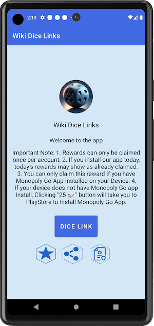 Wiki Dice Links Screenshot 3