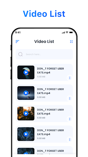 HD video Player Screenshot 0