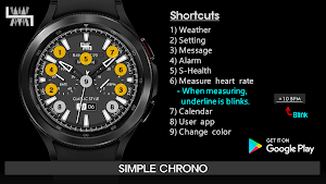 LMwatch simple chrono Screenshot 2