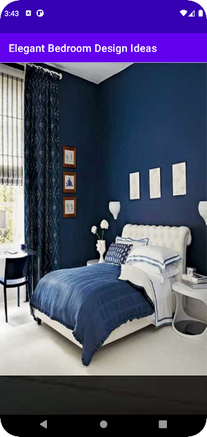 Elegant Bedroom Design Ideas Screenshot 1